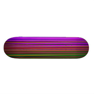 Skateboard RAYURES - plate-forme de planche à roulettes