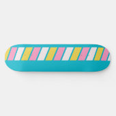 Skateboard Rayures Rétro 80 (Horz)