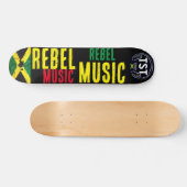Skateboard REBEL MUSIC JMT( JAM ) Skate (Horz)