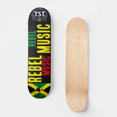 Skateboard REBEL MUSIC JMT( JAM ) Skate (Recto)