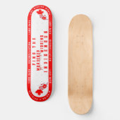 SKATEBOARD RÉCONCILIATION CANADIENNE (Recto)
