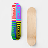 Skateboard Rectangle Crazy Skate (Recto)