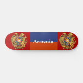 Skateboard Red Blue Orange Skate (Horz)