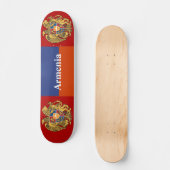 Skateboard Red Blue Orange Skate (Recto)