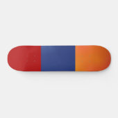 Skateboard Red Blue Orange Skate (Horz)