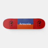 Skateboard Red Blue Orange Skate (Horz)