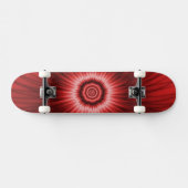 Skateboard Red Explosion (Horizontaal)