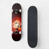Skateboard Red Nwarf Star Orbité Par Une Hypothétique Exoplan (Recto)
