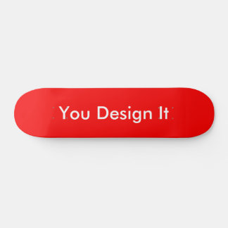 Skateboard Red Power
