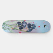 Skateboard RED STARS BLUE IRIS (Horizontaal)
