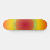 Skateboard Red Sun Blue (Horz)