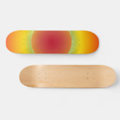 Skateboard Red Sun Blue (Horz)
