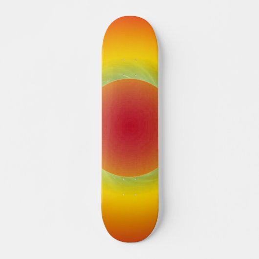 Skateboard Red Sun Blue (Devant)