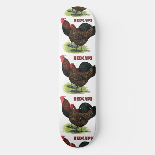 Skateboard Redcaps anglais (Recto)