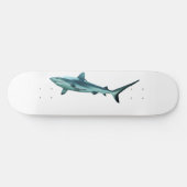 Skateboard Reefshark - Conception abstraite - Découpe d'une p (Horz)