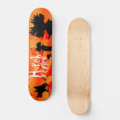 Skateboard réflexe hukeh (Recto)