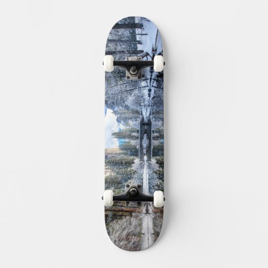 Skateboard Réflexion d'hiver chez Yosemite (Recto)