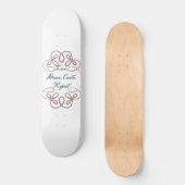 Skateboard Réflexion positive (Recto)