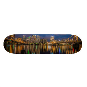 Skateboard Réflexions de Pittsburgh