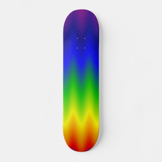 Skateboard - Regenbooggolf (Voorkant)