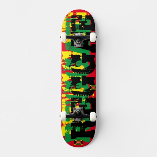 Skateboard REGGAE (Recto)