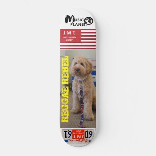 Skateboard REGGAE REBEL (Pet) (Voorkant)