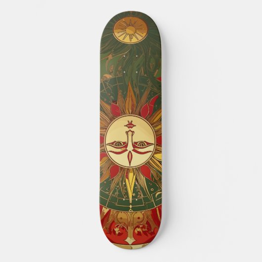 Skateboard Reggae Sun King (Recto)