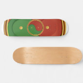 Skateboard Reggae Yin & Yang (Horz)