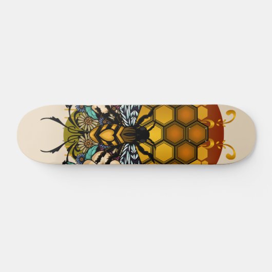 Skateboard Reine des abeilles (Horz)