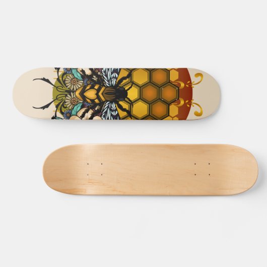 Skateboard Reine des abeilles (Horz)