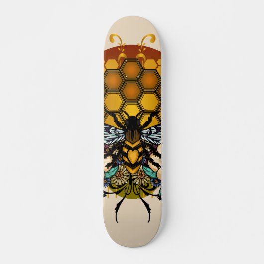Skateboard Reine des abeilles (Devant)