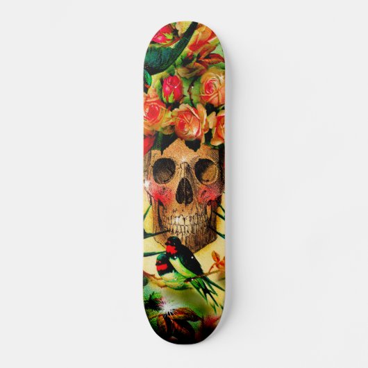 Skateboard Reine rose (Recto)