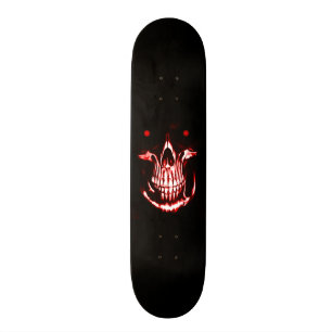 Skateboard Remorque démon crâne