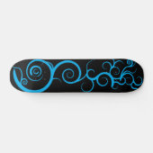 Skateboard Remous bleus (Horz)