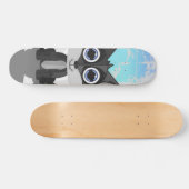 Skateboard Renard gris (Horz)