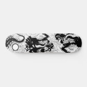 Skateboard Repaire de dragons (silhouette) (Horz)
