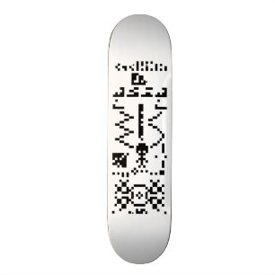 Skateboard Réponse au message binaire Arecibo