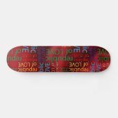 Skateboard République d'amour (Horz)