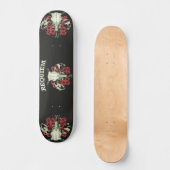 Skateboard Requiem - Conception gothique des vêtements de rue (Recto)