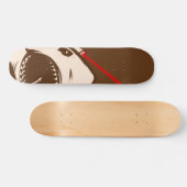 Skateboard Requin avec un Frickin à rayon laser (Horz)