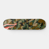 Skateboard Requin de marque d'Esvoir Camo (Horz)
