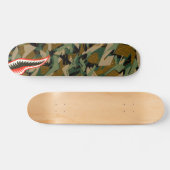 Skateboard Requin de marque d'Esvoir Camo (Horz)
