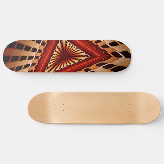 Skateboard Réseau d'Imaginaires 3D Conception graphique fract (Horz)