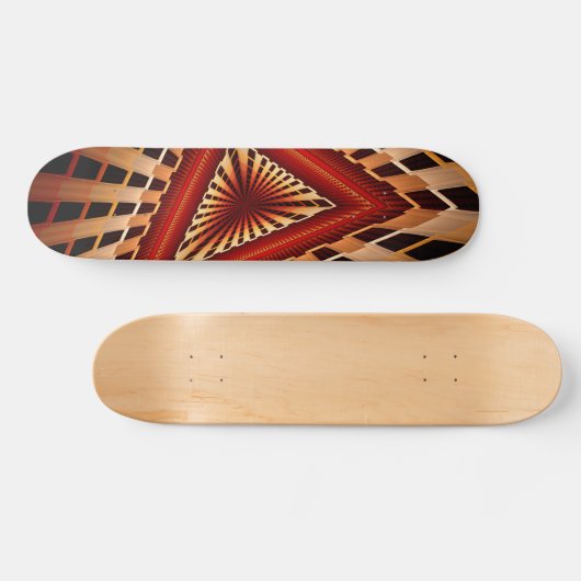 Skateboard Réseau d'Imaginaires 3D Conception graphique fract (Horz)