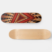 Skateboard Réseau Fantastique Moderne de Fractales Graphiques (Horz)