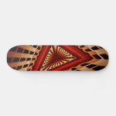 Skateboard Réseau Fantastique Moderne de Fractales Graphiques (Horz)