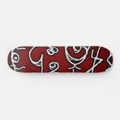 Skateboard Réserves ethniques Conception d'impression (Horz)