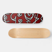 Skateboard Réserves ethniques Conception d'impression (Horz)
