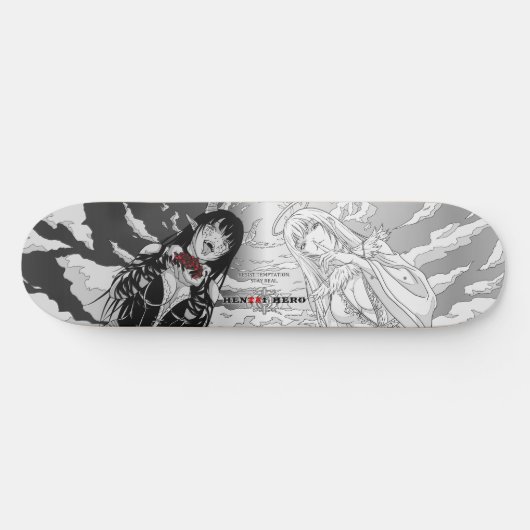 Skateboard Resist temptation (Horz)