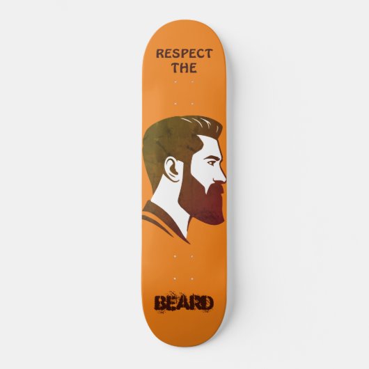 SKATEBOARD RESPECTER LA BARBE (Recto)